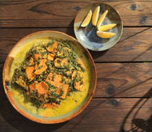 Creamy Yams and Spinach