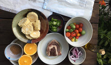 BBQ Black Pepper and Spice Rubbed Steak with Cherry Tomatoes and Corn - Ready. Chef. Go!