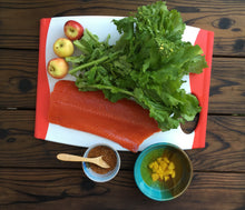 Rubbed Salmon with Broccoli and Apples - Ready. Chef. Go!