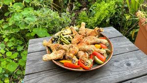 Mediterranean BBQ Chicken Wings