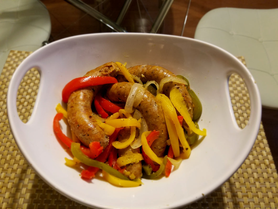 Italian Sausages with Onions and Peppers - Ready. Chef. Go!