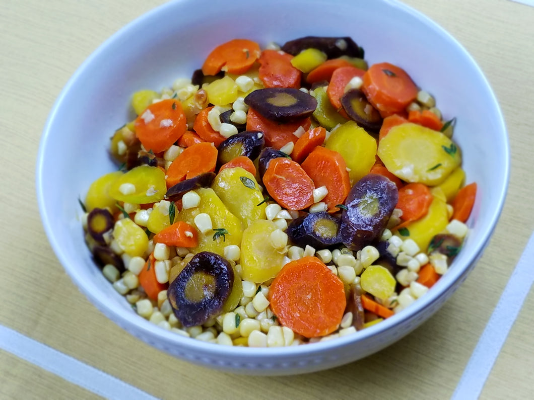 Sweet Sliced Corn and Carrot Medley - Ready. Chef. Go!