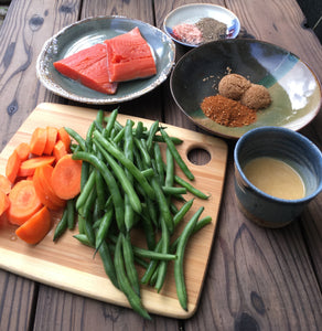 Brown Sugar Salmon with Green Beans and Carrots - Ready. Chef. Go!