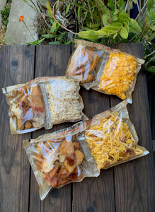 Chicken Nuggets & Mac and Cheese Made in Cooking Bags
