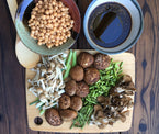 Mushroom, Garbanzo, and Asparagus Stew (Vegan Friendly) - Ready. Chef. Go!