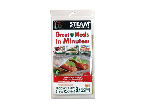 Standard Size Microwave and Oven Cooking Bags Retail Pack (pack of 6)