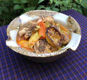 Garden Fresh Ratatouille with Herb Crusted Chicken Thighs - Ready. Chef. Go!