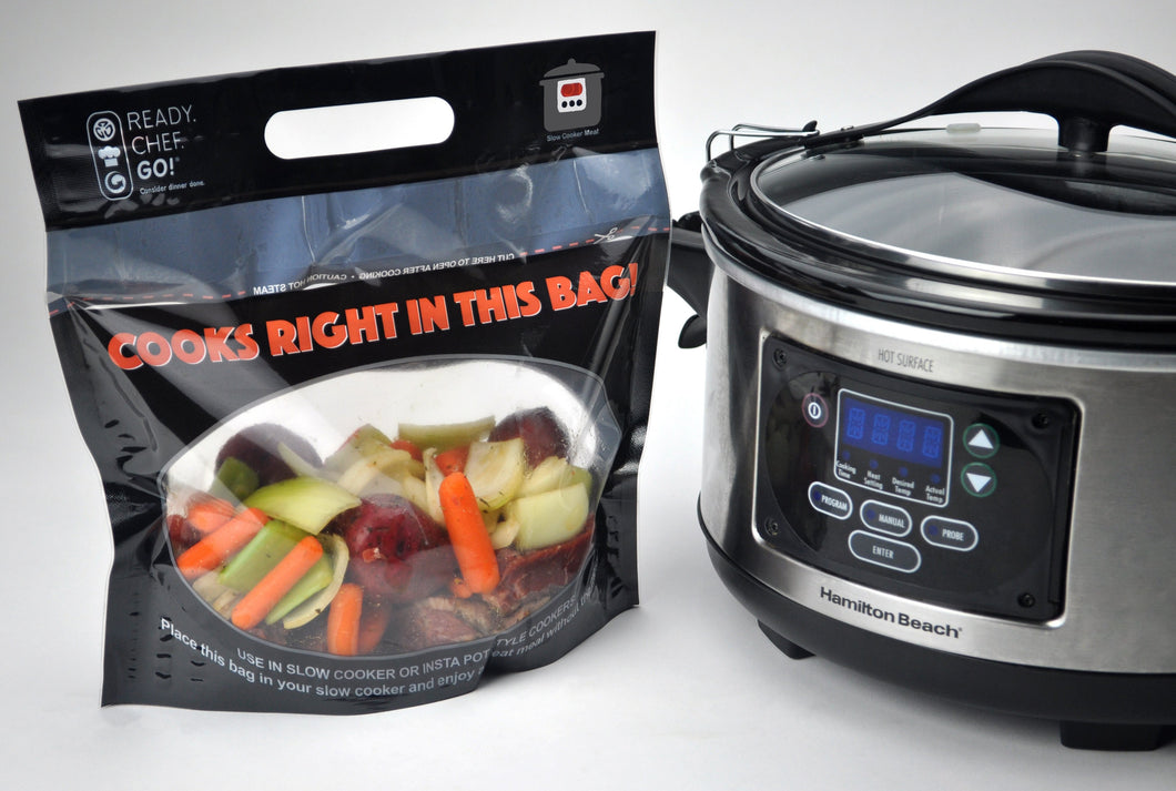 Ready. Chef. Go!® Slow Cooker Bulk Pack (Case of 250) - Ready. Chef. Go!