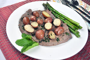 Steak, Potatoes, and Asparagus - Ready. Chef. Go!